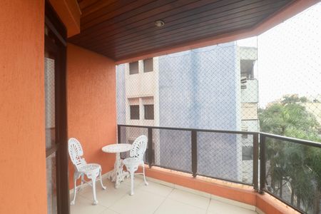 Varanda de apartamento para alugar com 3 quartos, 104m² em Balneario Cidade Atlantica, Guarujá