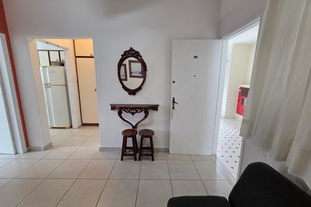 Sala de apartamento para alugar com 1 quarto, 50m² em Boqueirão, Praia Grande