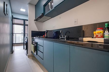 Sala/Cozinha de apartamento para alugar com 2 quartos, 59m² em Jardins, São Paulo