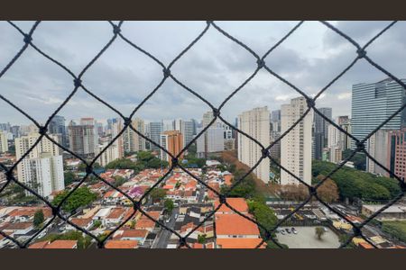 Apartamento à venda com 130m², 3 quartos e 3 vagas Apartamento à venda com 130m², 3 quartos e 3 vagasVista da Sacada