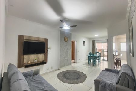 Sala de apartamento para alugar com 2 quartos, 136m² em Aviação, Praia Grande
