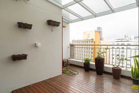 Apartamento para alugar com 98m², 1 quarto e 1 vagaTerraço