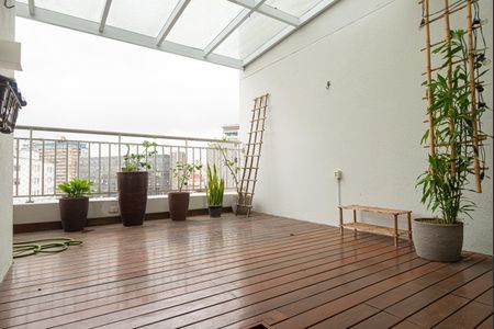 Apartamento para alugar com 98m², 1 quarto e 1 vagaTerraço