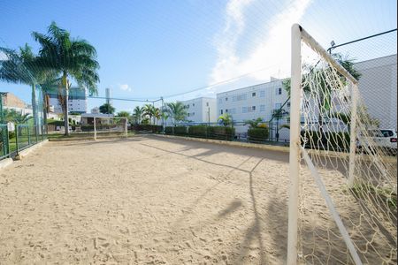 Apartamento para alugar com 46m², 2 quartos e 1 vaga Apartamento para alugar com 46m², 2 quartos e 1 vagaÁrea comum - Quadra de futebol de areia
