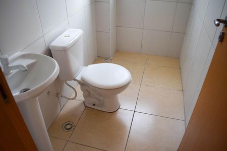 Banheiro de kitnet/studio para alugar com 1 quarto, 38m² em Tatuapé, São Paulo