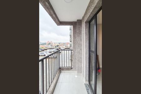 Varanda da Sala de apartamento para alugar com 2 quartos, 43m² em Vila Santa Luzia, São Bernardo do Campo