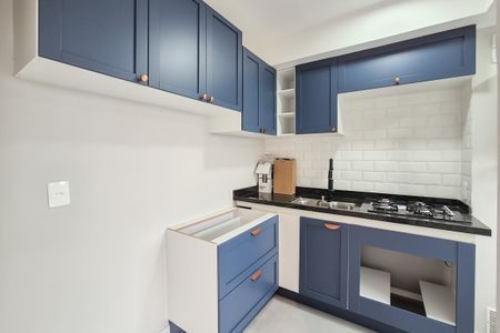 Apartamento para alugar com 43m², 2 quartos e sem vaga Apartamento para alugar com 43m², 2 quartos e sem vagaCozinha e Área de Serviço