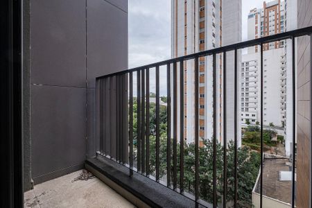 Studio - Varanda de apartamento à venda com 1 quarto, 40m² em Pinheiros, São Paulo