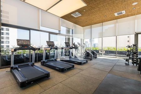 Studio à venda com 40m², 1 quarto e 1 vaga Studio à venda com 40m², 1 quarto e 1 vagaAcademia