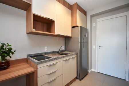 Studio para alugar com 24m², 1 quarto e sem vagacozinha