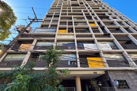Studio para alugar com 24m², 1 quarto e sem vagafachada do predio