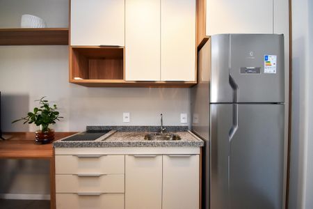 Studio para alugar com 24m², 1 quarto e sem vagacozinha
