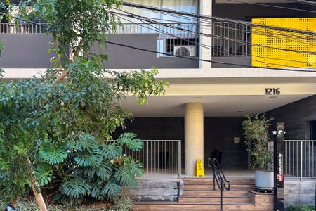 Studio para alugar com 24m², 1 quarto e sem vagafachada do predio