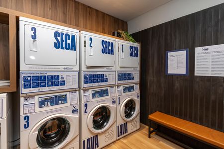 Studio à venda com 28m², 1 quarto e sem vaga Studio à venda com 28m², 1 quarto e sem vagaLavanderia