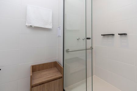 Studio à venda com 28m², 1 quarto e sem vaga Studio à venda com 28m², 1 quarto e sem vagaBanheiro