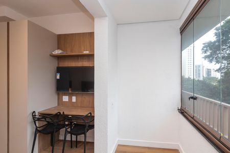 Studio à venda com 28m², 1 quarto e sem vaga Studio à venda com 28m², 1 quarto e sem vagaVaranda