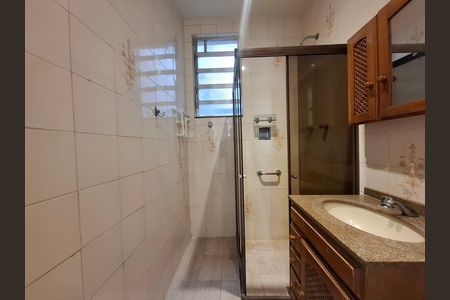 Banheiro  de apartamento à venda com 2 quartos, 64m² em Laranjeiras, Rio de Janeiro