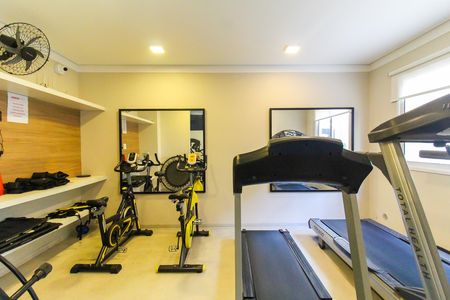 Apartamento para alugar com 32m², 2 quartos e sem vaga Apartamento para alugar com 32m², 2 quartos e sem vagaÁrea comum - Academia