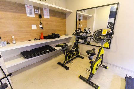 Apartamento para alugar com 32m², 2 quartos e sem vaga Apartamento para alugar com 32m², 2 quartos e sem vagaÁrea comum - Academia