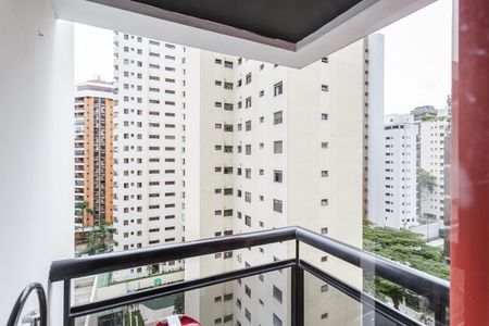Apartamento para alugar com 39m², 1 quarto e 1 vaga Apartamento para alugar com 39m², 1 quarto e 1 vagaVaranda