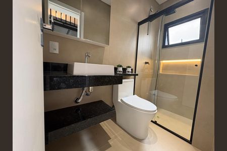 Studio para alugar com 28m², 1 quarto e sem vaga Studio para alugar com 28m², 1 quarto e sem vagaBanheiro