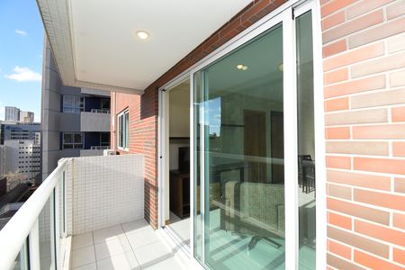 Apartamento para alugar com 57m², 1 quarto e 1 vagaSacada da Sala