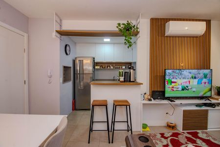 Sala de apartamento à venda com 2 quartos, 65m² em Jardim Lindóia, Porto Alegre