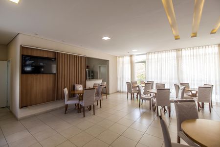 Apartamento para alugar com 59m², 2 quartos e 1 vagaÁrea comum - Salão de festas