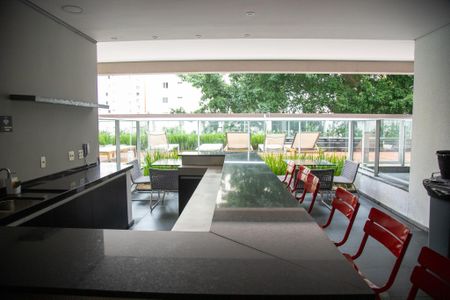 Studio para alugar com 38m², 1 quarto e 1 vaga Studio para alugar com 38m², 1 quarto e 1 vagaChurrasqueira