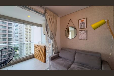 Studio para alugar com 38m², 1 quarto e 1 vaga Studio para alugar com 38m², 1 quarto e 1 vagaQuarto e Sala