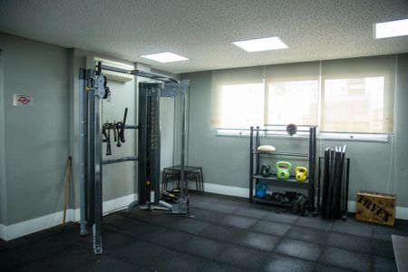 Studio para alugar com 38m², 1 quarto e 1 vaga Studio para alugar com 38m², 1 quarto e 1 vagaAcademia