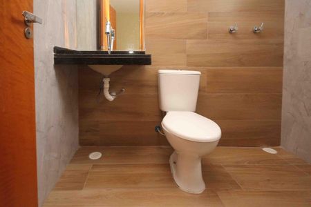 Casa para alugar com 116m², 3 quartos e 4 vagasBanheiro da Suite 02