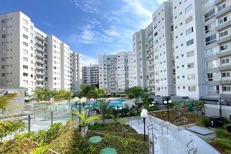 Apartamento à venda com 54m², 2 quartos e 2 vagasFachada dos blocos