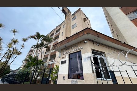 Apartamento para alugar com 68m², 2 quartos e 1 vagaFachada e portaria