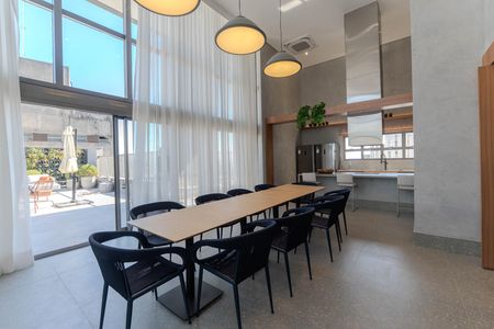 Studio para alugar com 23m², 1 quarto e 1 vaga Studio para alugar com 23m², 1 quarto e 1 vagaÁrea comum - Salão de festas