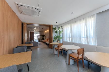 Studio para alugar com 23m², 1 quarto e 1 vaga Studio para alugar com 23m², 1 quarto e 1 vagaÁrea comum - Salão de festas