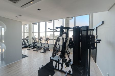 Studio para alugar com 23m², 1 quarto e 1 vaga Studio para alugar com 23m², 1 quarto e 1 vagaÁrea comum - Academia