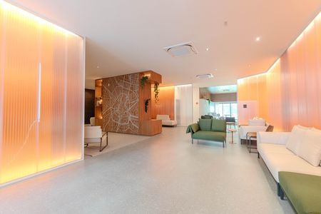 Studio para alugar com 23m², 1 quarto e 1 vaga Studio para alugar com 23m², 1 quarto e 1 vagaHall de entrada