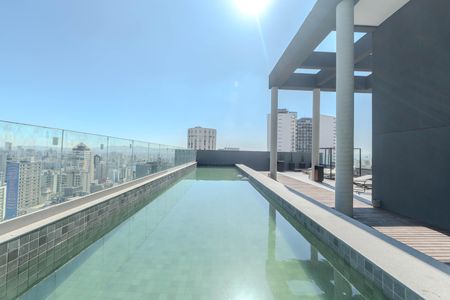 Studio para alugar com 23m², 1 quarto e 1 vaga Studio para alugar com 23m², 1 quarto e 1 vagaÁrea comum - Piscina