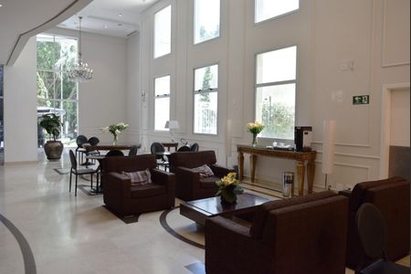 Studio à venda com 30m², 1 quarto e 1 vagaHall social