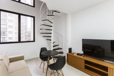 Apartamento para alugar com 47m², 1 quarto e 1 vaga Apartamento para alugar com 47m², 1 quarto e 1 vagaSala