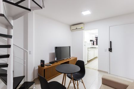 Apartamento para alugar com 47m², 1 quarto e 1 vaga Apartamento para alugar com 47m², 1 quarto e 1 vagaSala