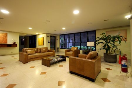 Apartamento para alugar com 47m², 1 quarto e 1 vaga Apartamento para alugar com 47m², 1 quarto e 1 vagaHall social