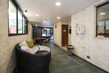 Apartamento para alugar com 47m², 1 quarto e 1 vaga Apartamento para alugar com 47m², 1 quarto e 1 vagaSalão de jogos