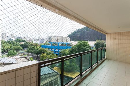 Varanda da Sala de apartamento à venda com 3 quartos, 210m² em Tijuca, Rio de Janeiro