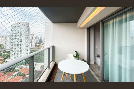 Studio para alugar com 41m², 1 quarto e 1 vaga Studio para alugar com 41m², 1 quarto e 1 vagaVaranda