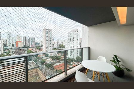 Varanda de kitnet/studio para alugar com 1 quarto, 41m² em Cidade Monções, São Paulo