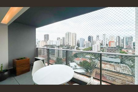 Studio para alugar com 41m², 1 quarto e 1 vaga Studio para alugar com 41m², 1 quarto e 1 vagaVaranda