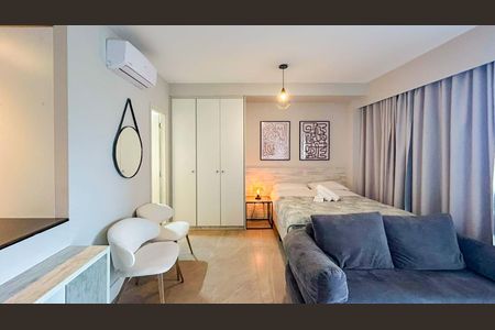 Studio para alugar com 41m², 1 quarto e 1 vaga Studio para alugar com 41m², 1 quarto e 1 vagaSala - Quarto