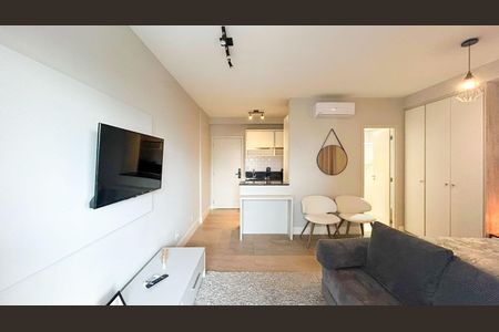 Studio para alugar com 41m², 1 quarto e 1 vaga Studio para alugar com 41m², 1 quarto e 1 vagaSala - Quarto